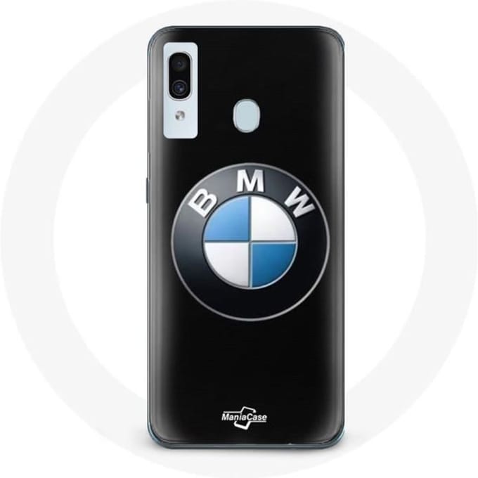 Coque - BMW - Samsung Galaxy A30 - Logo - Noir - Protection contre les chocs noir