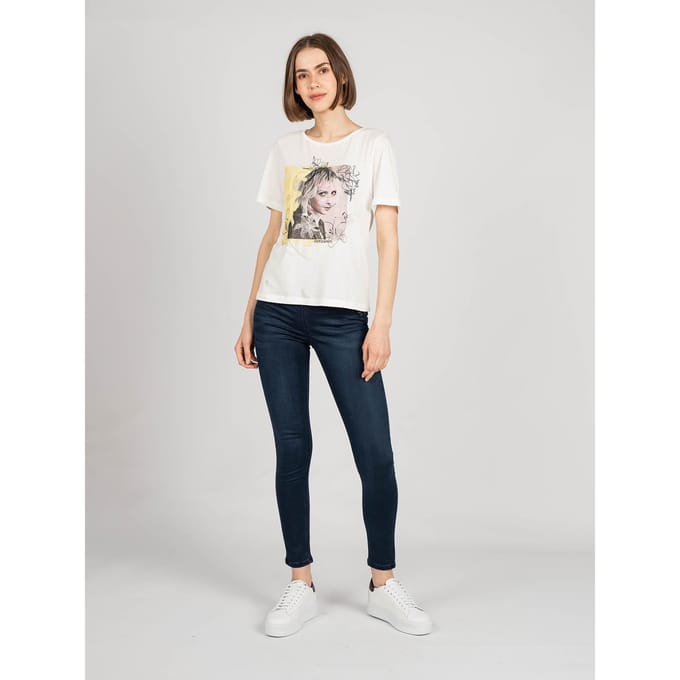 Patrizia Pepe T-Shirt Vrouw Wit