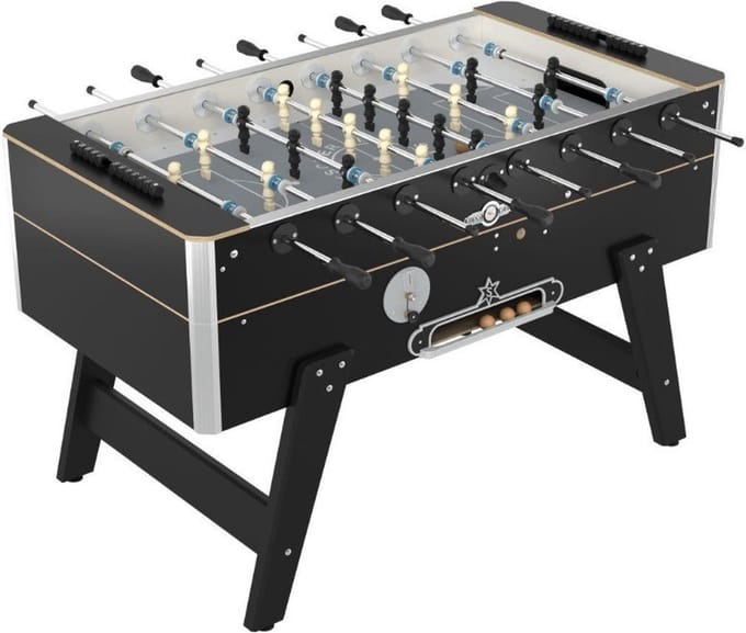 Deutscher Meister Voetbaltafel - Zwart - Kickertafel - Voetbaltafel