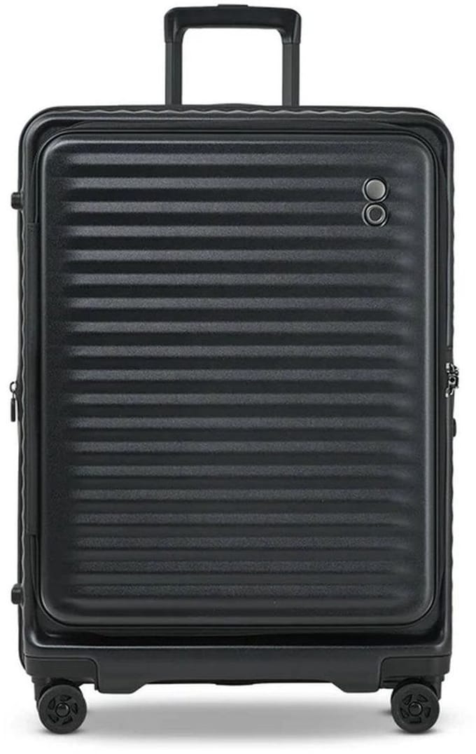 Echolac Celestra FA Koffer Voorvak 66cm Expandable Zwart - Harde koffers
