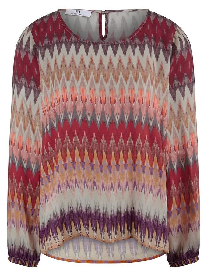 Blouse Van Peter Hahn wit