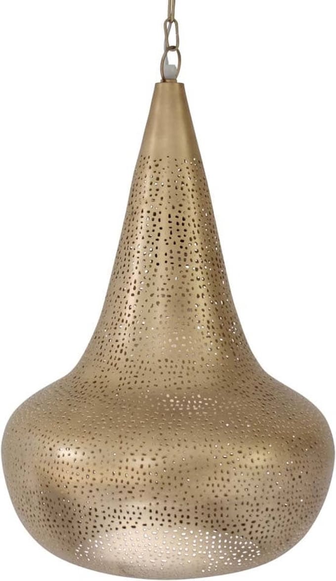 Safaary - Marokkaanse Hanglamp Goud Dounya Ø 35 x 50cm