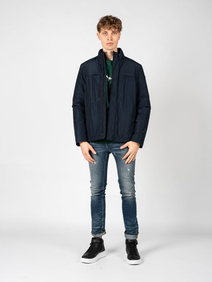 Geox jas Vincit Mannen blauw