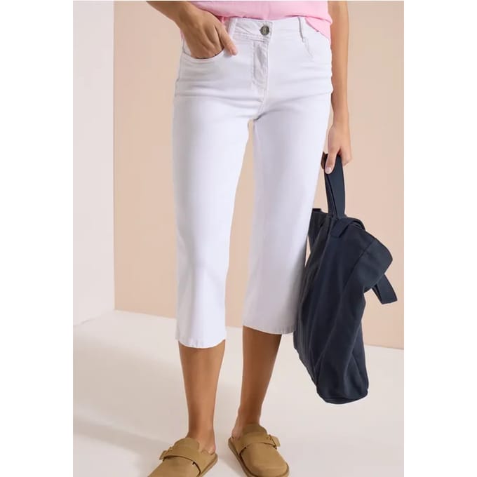 Wide Legs 3/4 jeans in Loose Fit