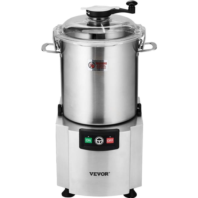 Keukenmachine & Groentesnijder 18L Voedselkwaliteit Roestvrij Staal Blender