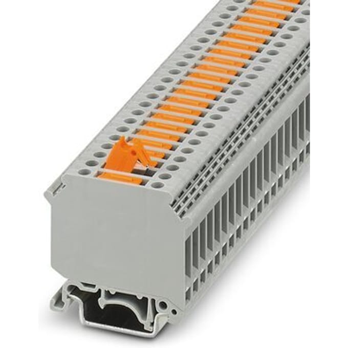 Phoenix Contact 3004430 Scheidingsklem 6.2 mm Schroeven Grijs 50 stuk(s)