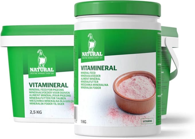 Vitamineral 2,5 kilo - Supplementen - Vogelvoer - Duiven