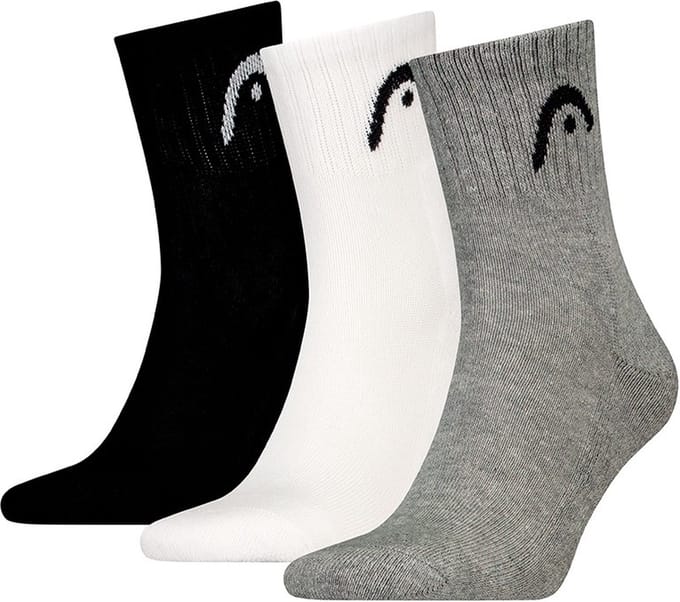 HEAD - Unisex - Alle sporten Korte Sokken - Training - 3 Pack - Maat 35-38