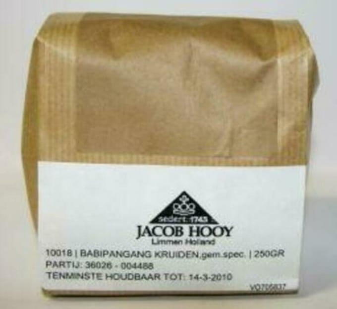 Jacob Hooy Babi pangang kruiden 250 Gram