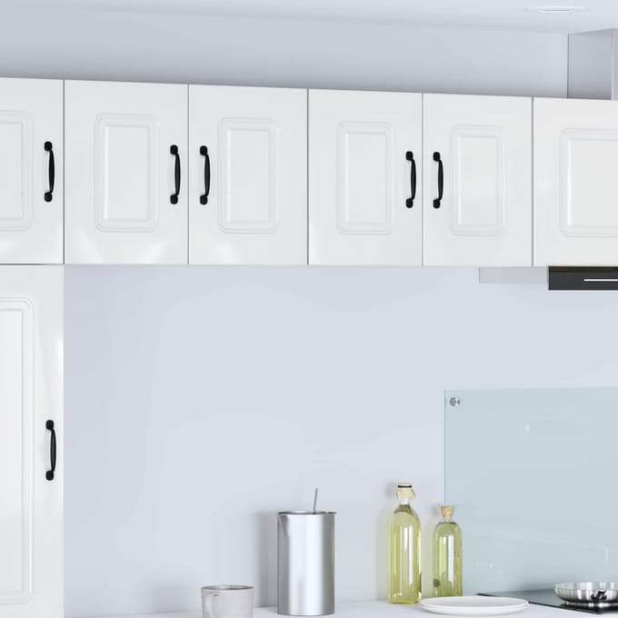 vidaXL - Vaatwasserpaneel - Kalmar - Hoogglans - wit - 60 - x - 31 - x - 40 - cm