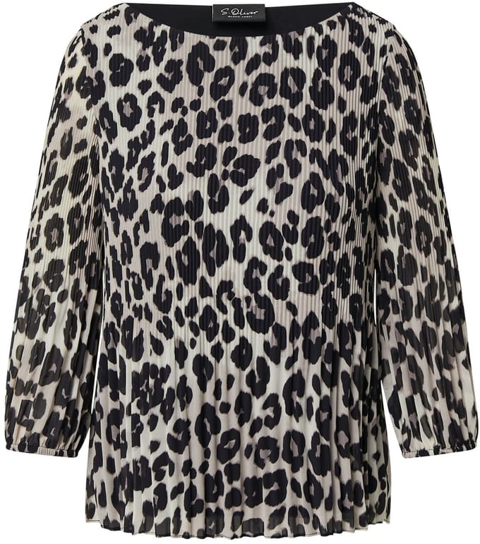 s.Oliver BLACK LABEL - Dames bloes - Maat 36 - Vrouwen - ZWART - voering