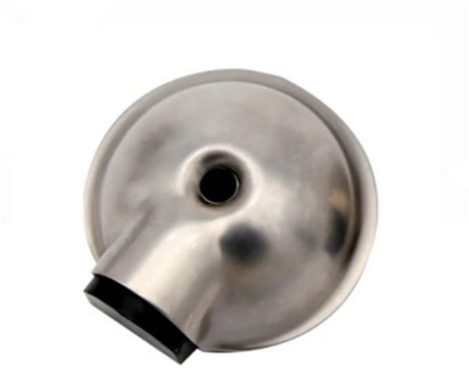 I-Fix Deurstopper vloer plat rond RVS 23mm x 65mm