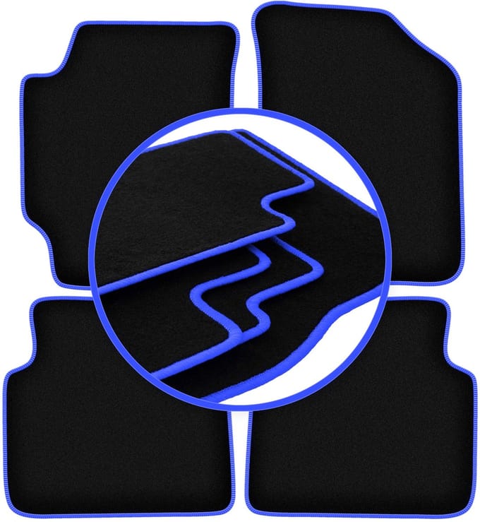 CARLUX-BLUE automatten voor: Hyundai Elantra III sedan (2000-20006)