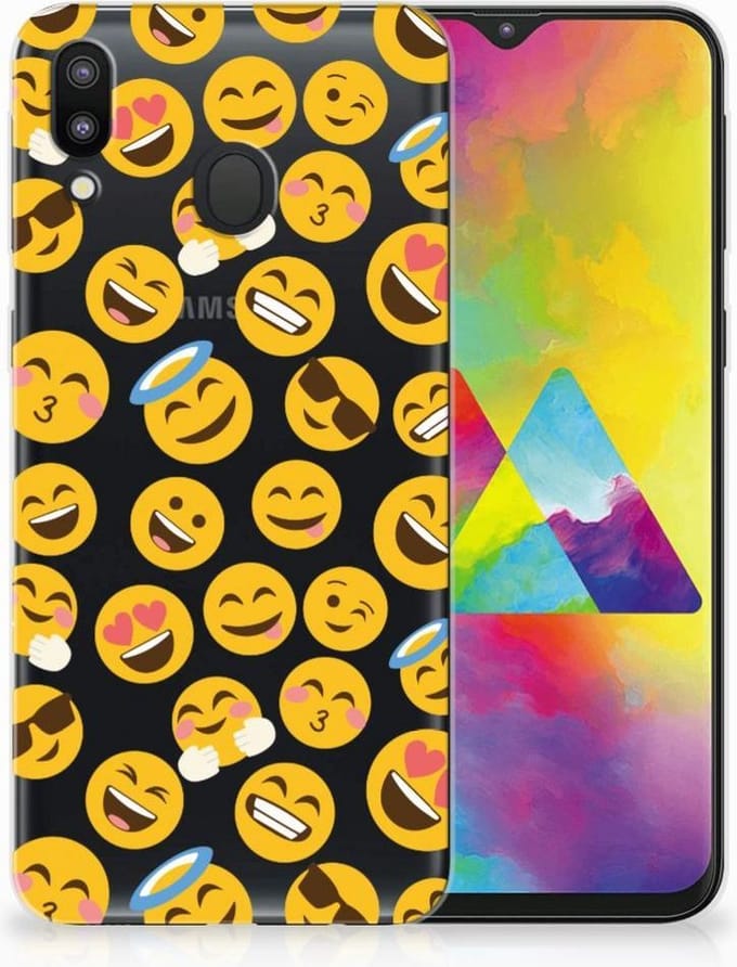Samsung Galaxy M20 (Power) TPU bumper Emoji
