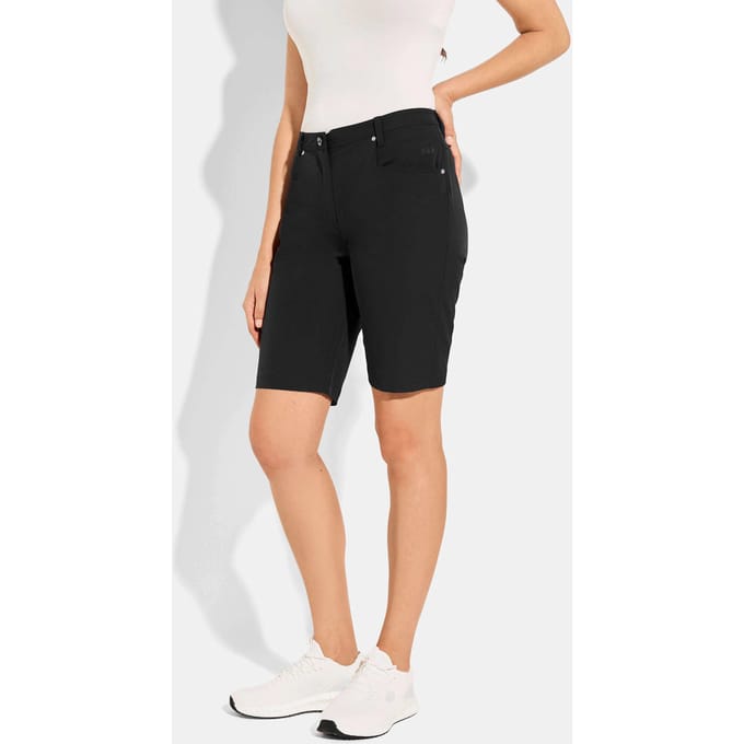 Bermuda van Active-stretchmateriaal - zwart - Gr. 46 van Goldner Fashion