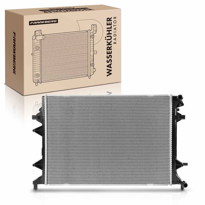 Frankberg 1x radiator waterkoeler motorkoeler voor VW