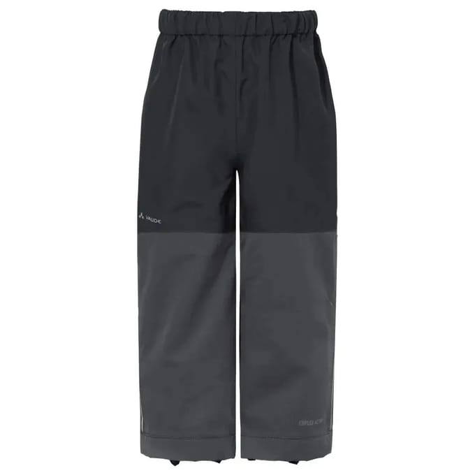 Vaude Caprea Rain Broek Grijs 146-152 cm Kinderen