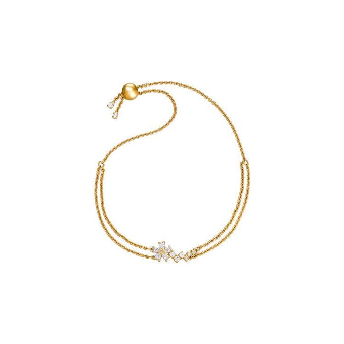 Swarovski Botanisch Armband Damesarmbanden Goud 5535790 Box (Random Color) beige