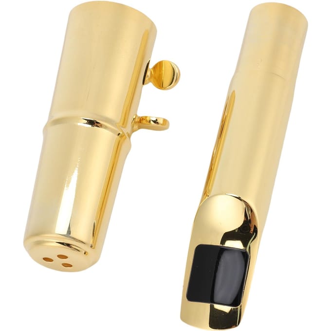 Saxofoon Mondstuk Metaal Messing B Plat     Accessoires Professionals Beginners beige