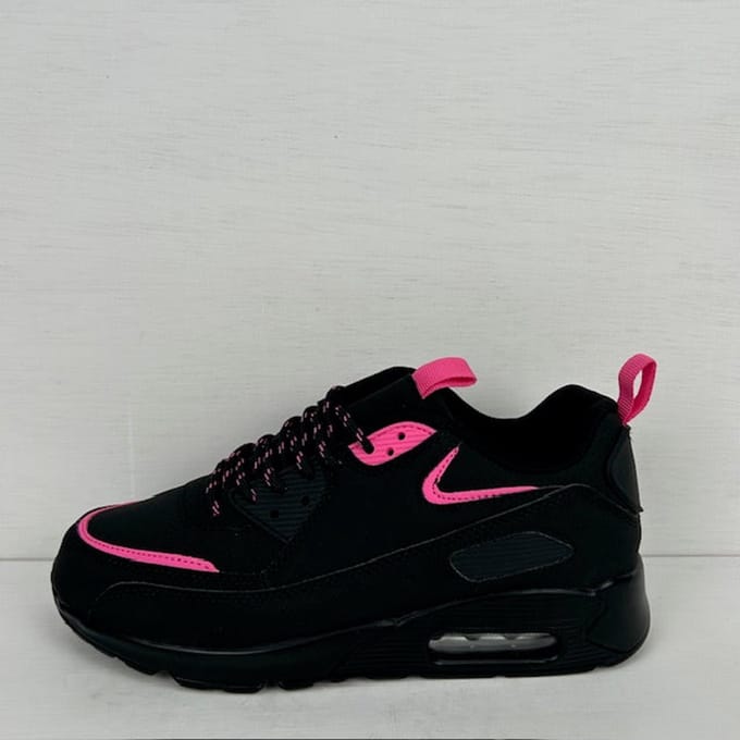 Gave air sneakers zwart roze Zwart / 37