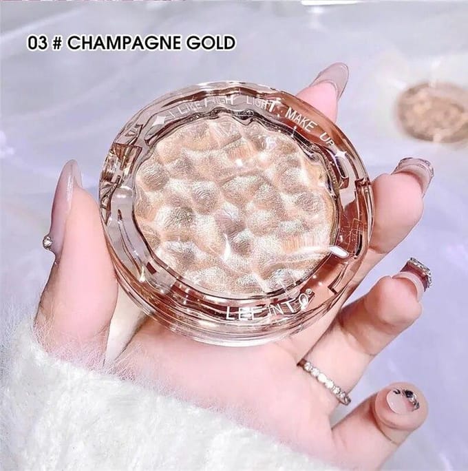 Palette de Contour à reflets scintillants, brillant naturel, éclaircissant, maquillage pour le visage, cosmétiques blanc