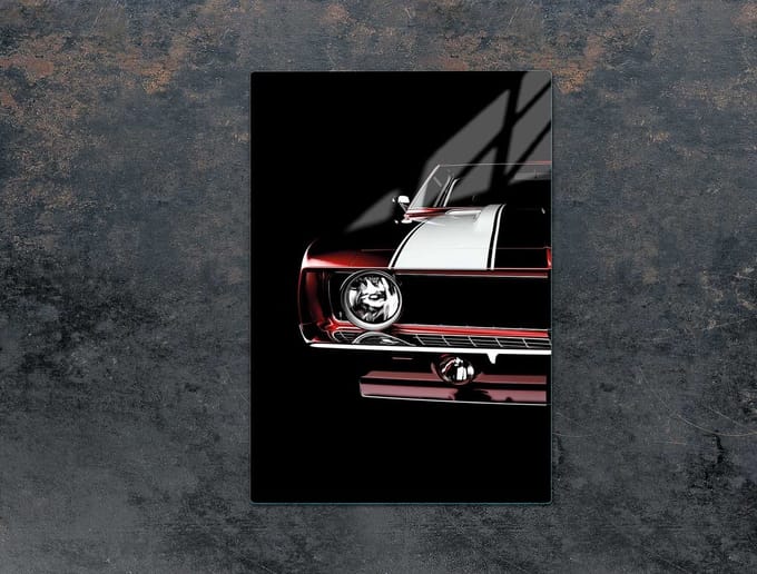 TMK ArtDeko Serie - Glas Snijplank - 35x52 cm - Beschermpaneel - Hittebestendig