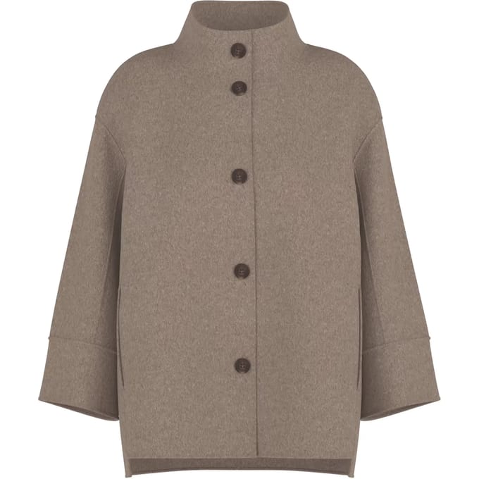 Oversized Dubbellaags Buitenjack Dames COMMA
