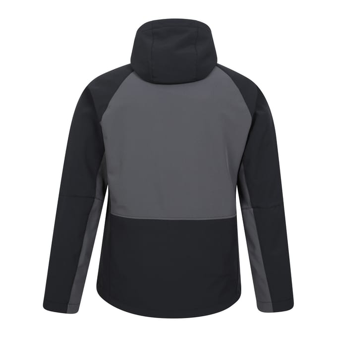 Mountain Warehouse Heren Axis Extreme Softshell Ski-jas (Zwart)