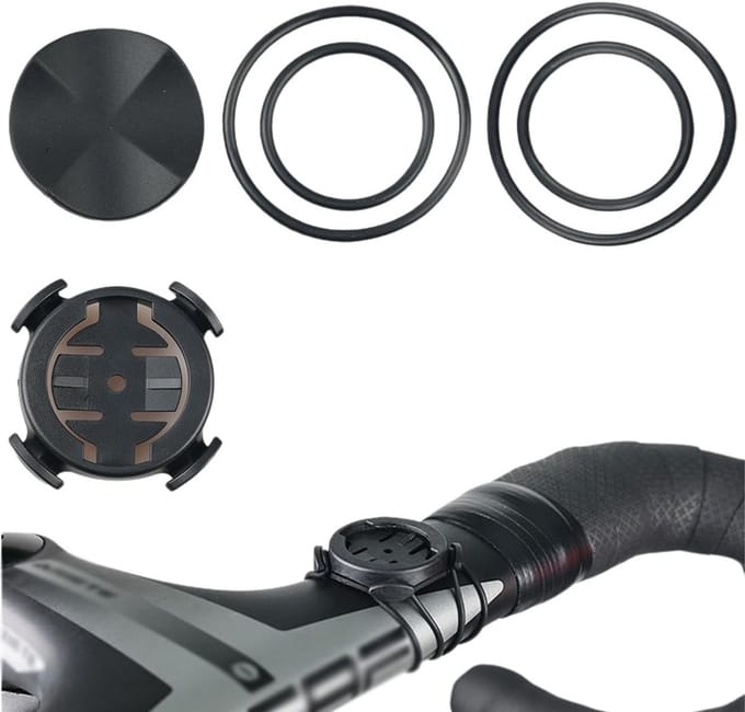 Allecto - Fietshouder - Stuurhouder voor Garmin Gps - Zwart