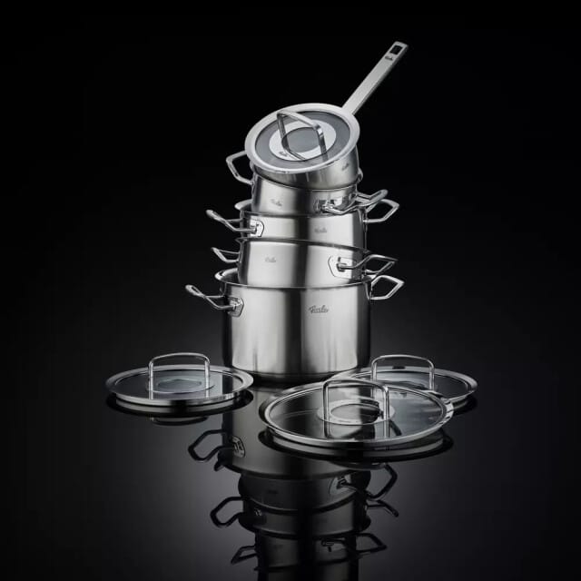Fissler Original Profi Collection® - 5-delige Pannenset met Steelpan - RVS