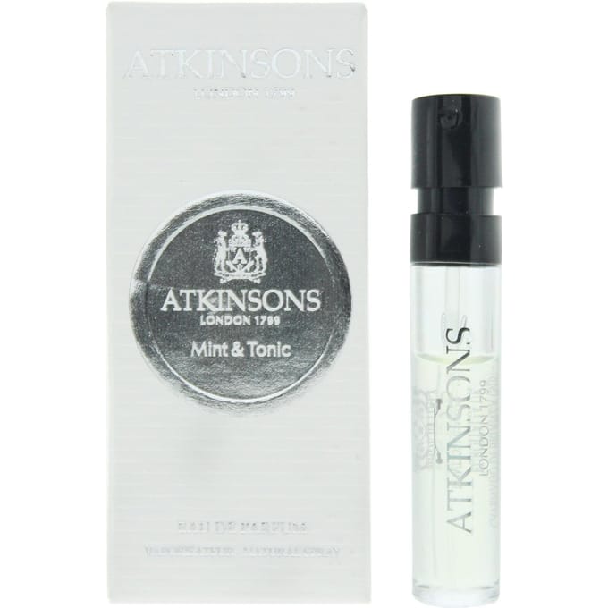 Atkinsons, Mint & Tonic, Eau De Parfum, Unisex, 2 ml *Proefbuisje