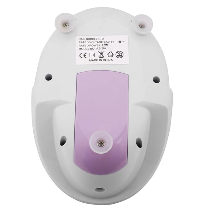 Elektrische Manicure Kom Nagellakremover Dode Huid Verzachten Manicure Gereedschap US PLUG gray