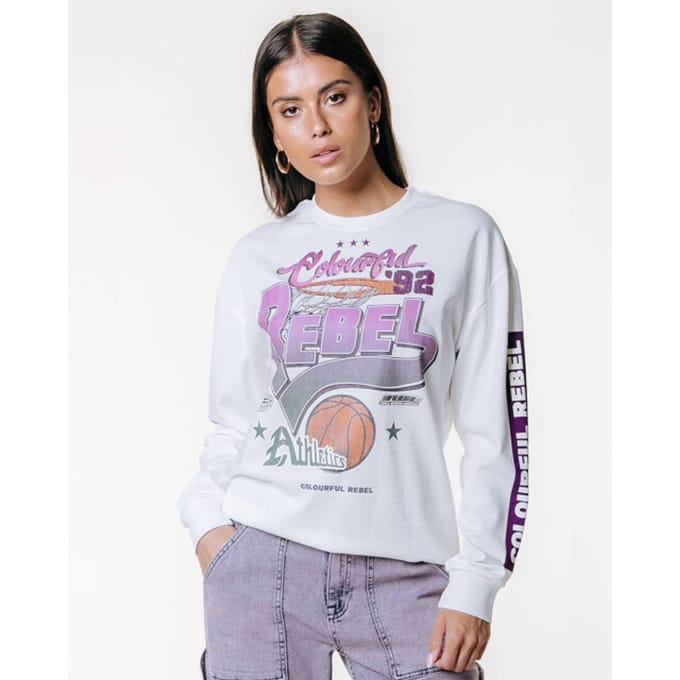 Colourful Rebel Rebel Baseball Longsleeve- L