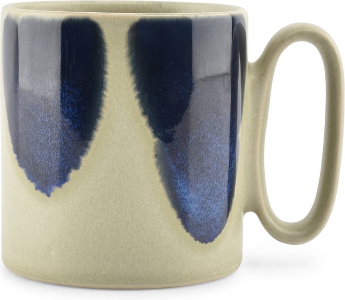 Salt & Pepper Beker 39cl green/blue Paint (Set van 4)