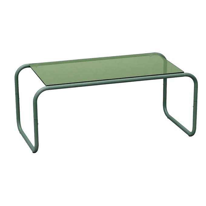 Leitmotiv Salontafel Ventana - Jungle groen - 80x40x36cm - Modern