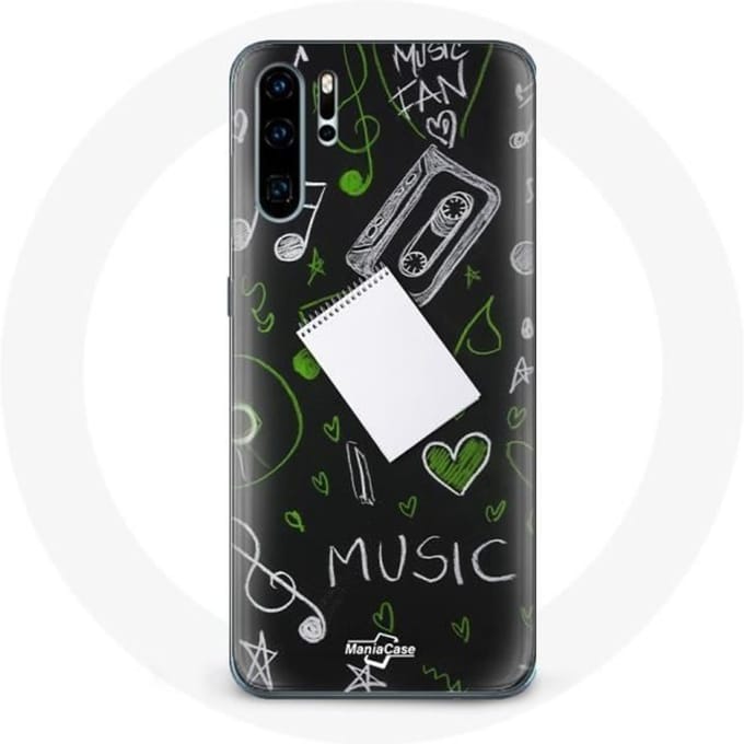 Coque pour Huawei P30 Music clé de sol