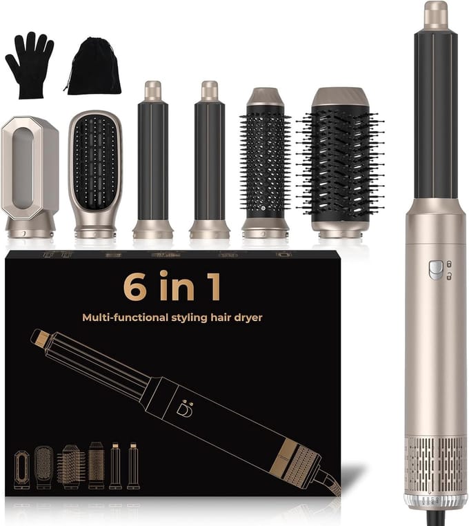 Haarstyler Set - Multi Styler Tools - Dagelijks Haar Styling - 6 In 1 Functies