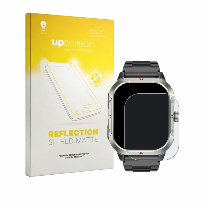 upscreen - Screenprotector voor Jugeman V10 2.06" - Folie Beschermfolie anti glare matte