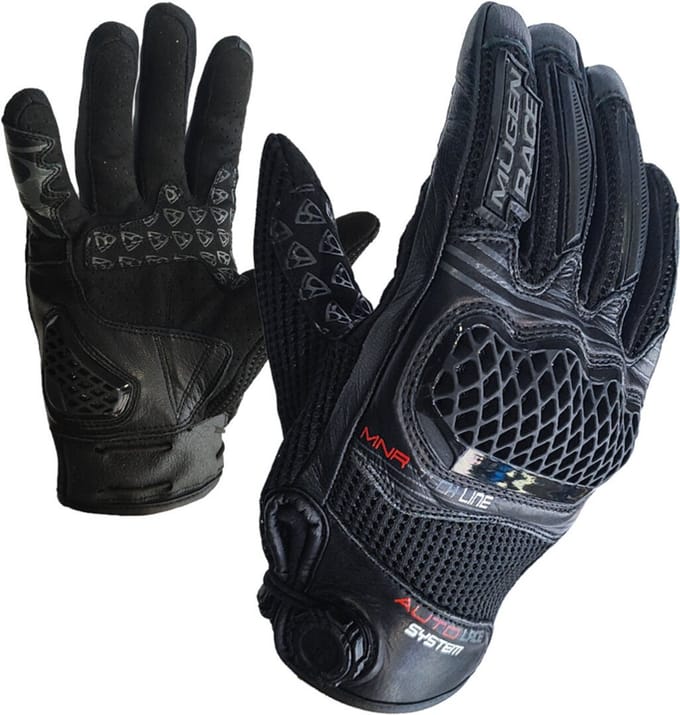 MUGENRACE ABR-G Zwarte Handschoenen - Handschoen