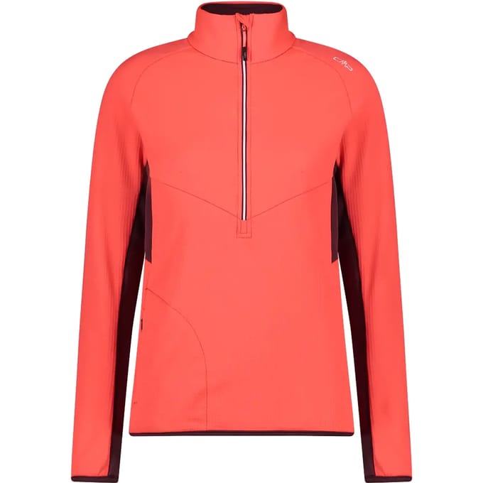 Damessweatshirt met halve rits CMP