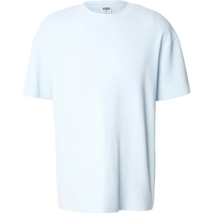 Urban Classics - Loose Fit Structured Heren Tshirt - S - Blauw