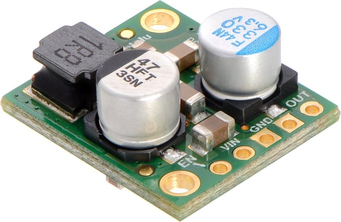 5V, 5A Step-Down Voltage Regulator D24V50F5 Pololu 2851