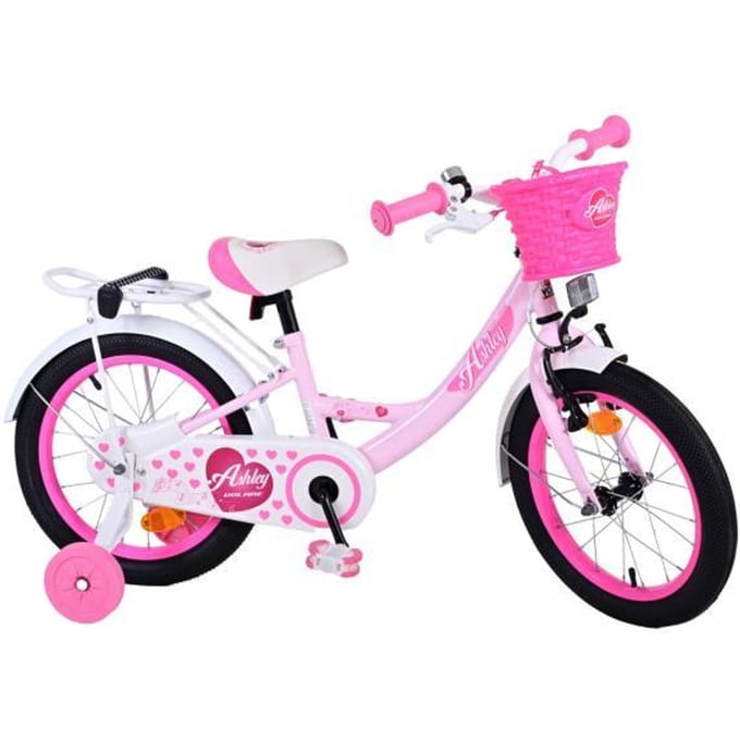 Volare Ashley Kinderfiets - Meisjes - 16 inch - Roze