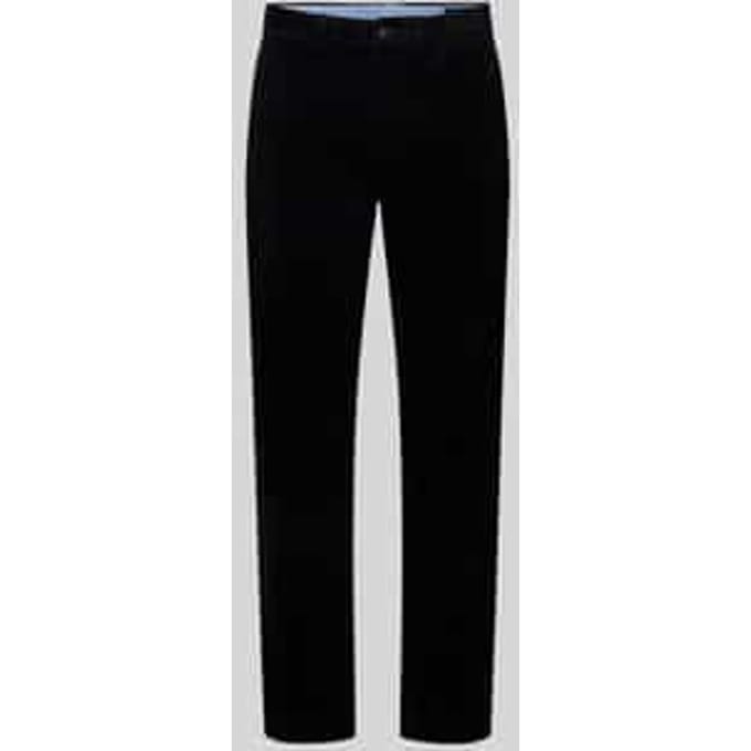 straight fit corduroy broek van katoenmix