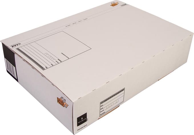 Postpakketbox 5 cleverpack 430 x 300 x 90 mm - 5 stuks