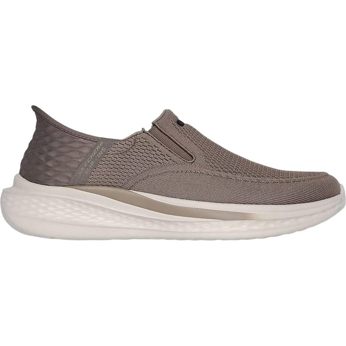Skechers SLADE - DEACON Heren Instappers - Taupe