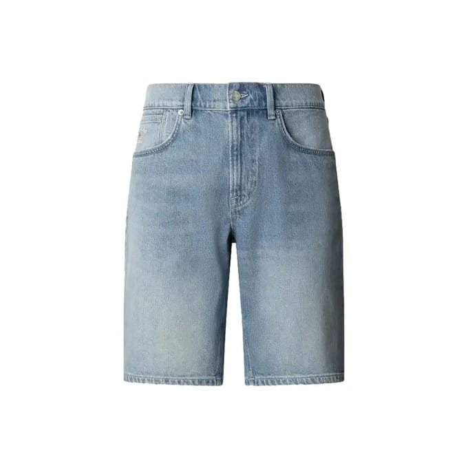 Pepe Jeans Camden Tapered Fit Korte Jeans Blauw 32 Man