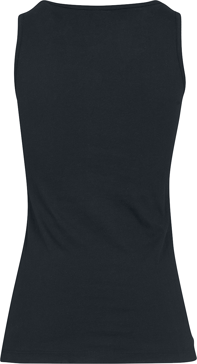 Build Your Brand Jersey Basic Dames Top - zwart - XS