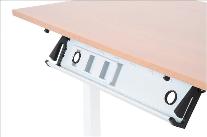 Stema - Kabelgoot - Wit - 80 cm - Twee Ovale Opening