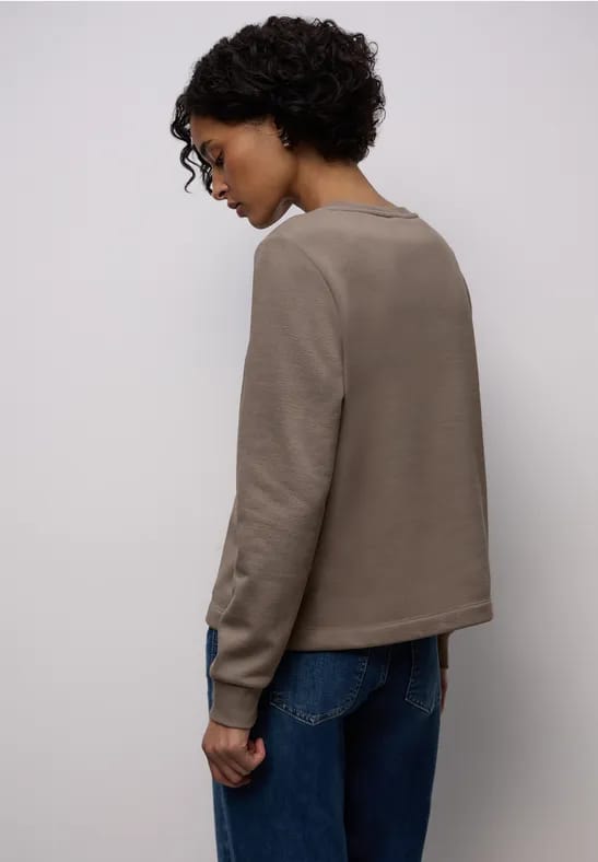 Sweatshirt met tekst